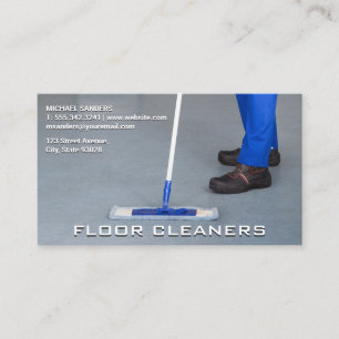 Golv Cleaners   Städning tjänster Visitkort