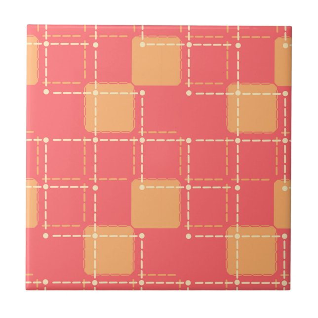 Golv dekorativa plattor kakelplatta (Framsidan)