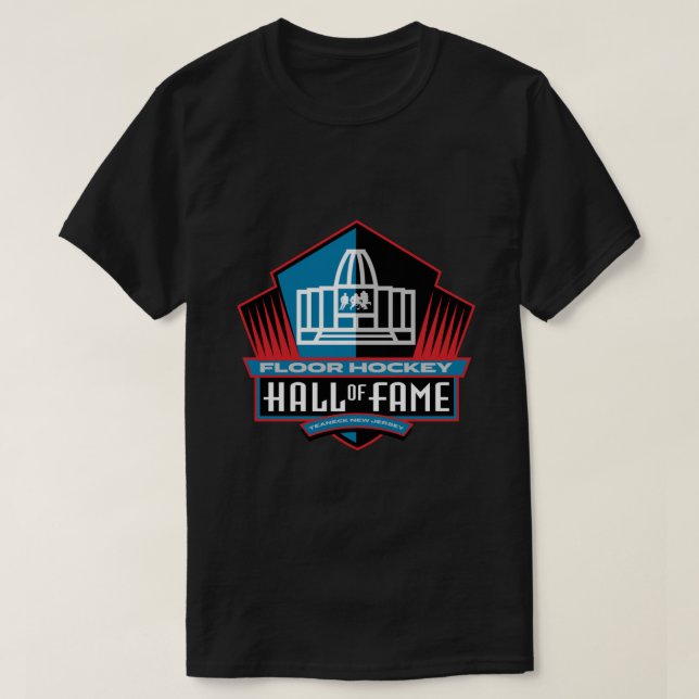 Golv Hockey Hall of Fame Teaneck Classic T-Shirt (Design framsida)