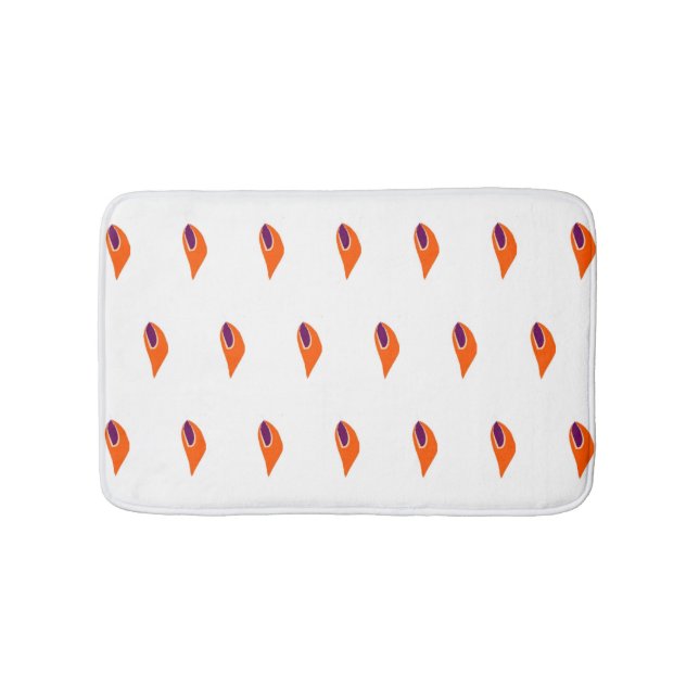 Golv lövs Bath Mat Badrumsmatta (Framsidan)