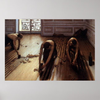 Golv Skraprar Poster