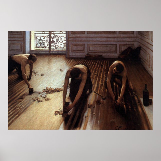 Golv Skraprar Poster (Framsidan)