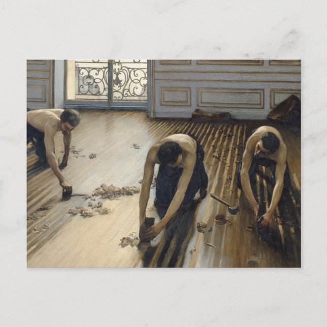 Golv Skraprar Vykort (Framsida)