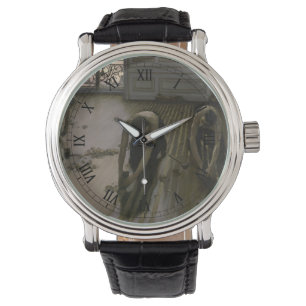 Golvskrapare av Gustave Caillebotte Armbandsur