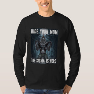 Göm ditt Mamma Sigma Funny Alpha Werevargs Varg Me T Shirt