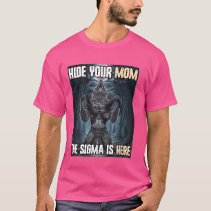 Göm ditt Mamma Sigma Funny Alpha Werevargs Varg Me T Shirt