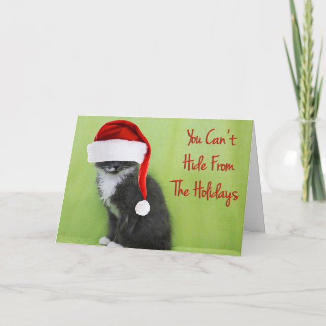 Göm från Helgdagarnas julkort Helgkort (Framsida)