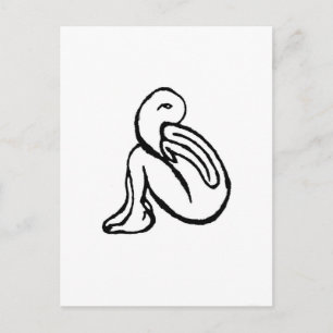 "Göm" JTG Art-vykort Vykort