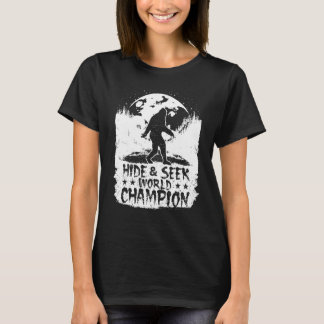 Göm och leta efter världsmästerskapsofferten Bigfo T Shirt