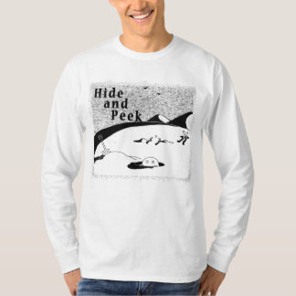 Göm och Peek Hål (transparent bakgrund) T-Shir T Shirt