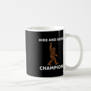 Göm och se Champion Bigfoot-Roligten säga Big Foo Kaffemugg