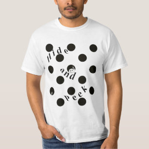 Göm och skanna i en T-skirt T Shirt