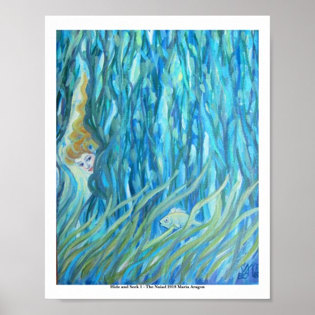 Göm och sök 1 - Naiad Poster (Framsidan)