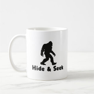 Göm och sök Bigfoot-Sasquatch Kaffemugg