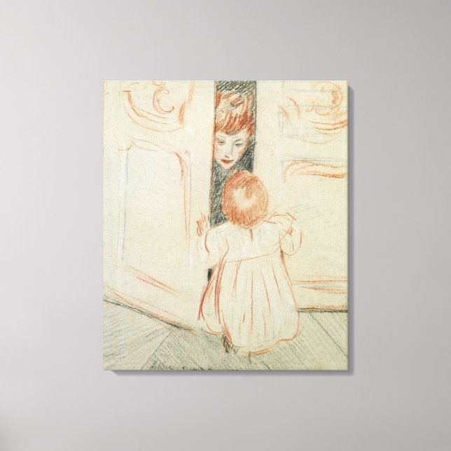 Göm och sök canvastryck (Framsida)