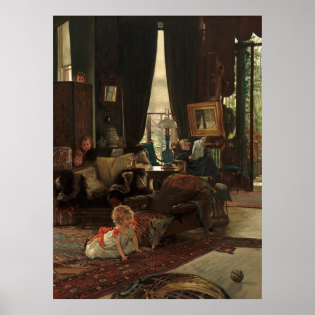 Göm och sök - James Tissot Fine Art Poster (Framsidan)