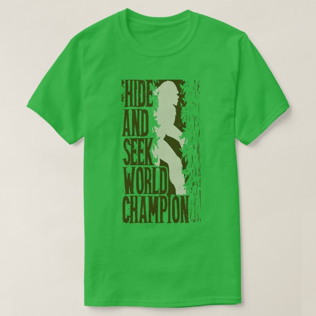 Göm och sök världsmästerskap t shirt (Design framsida)