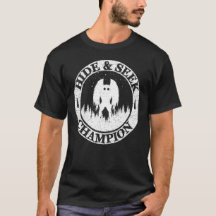 Göm och sök världsmästerskapet Mothman Cryptid Fun T Shirt