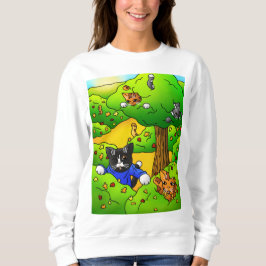 Göm och söka efter katter t shirt
