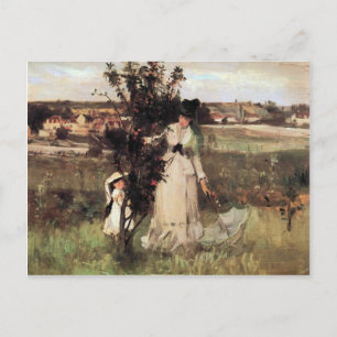Göm och sökande av Berthe Morisot Vykort