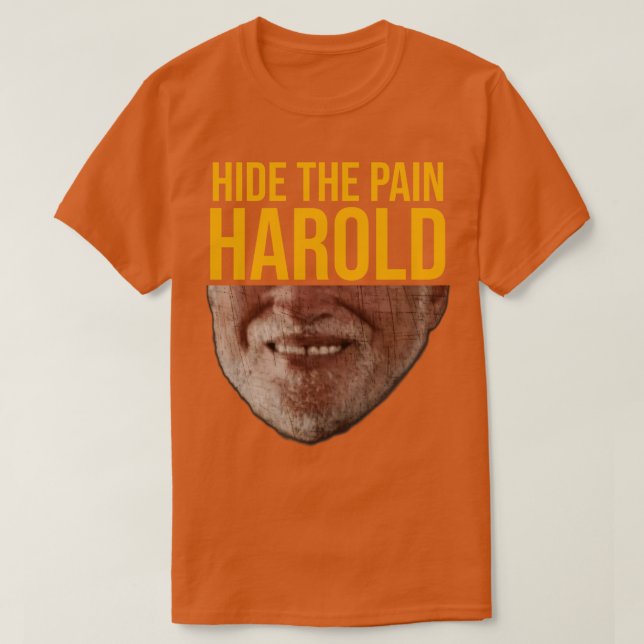 Göm Pain Harold T Shirt (Design framsida)