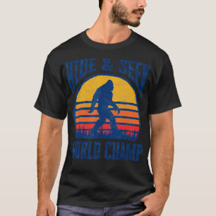 Göm Seek World Champ Funny T Shirt