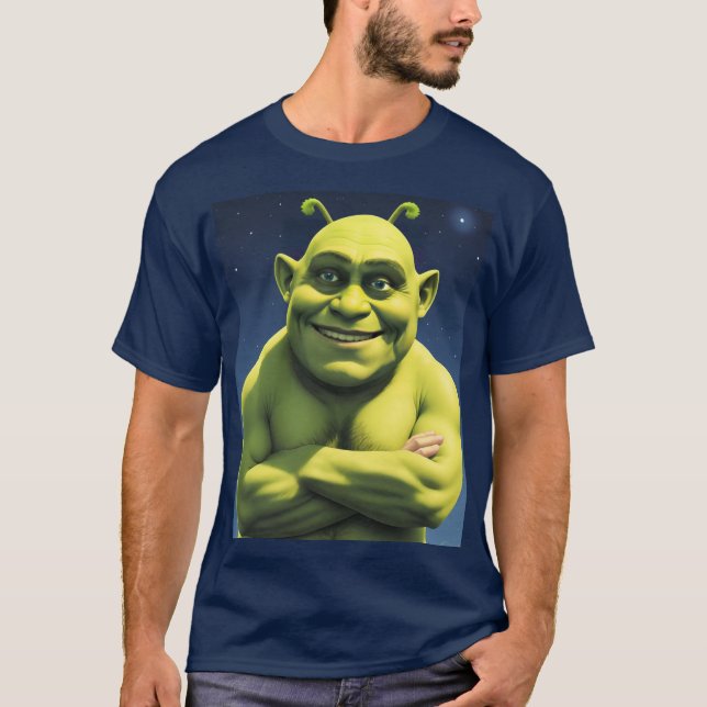Göm smärtan Ogre T Shirt (Framsida)