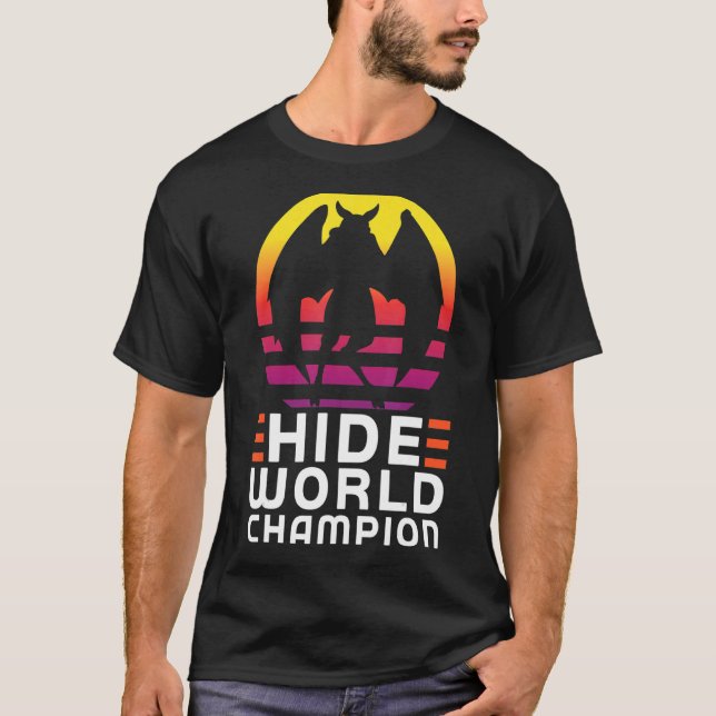 göm världsmästare Cryptozoology Mothman 1 T Shirt (Framsida)