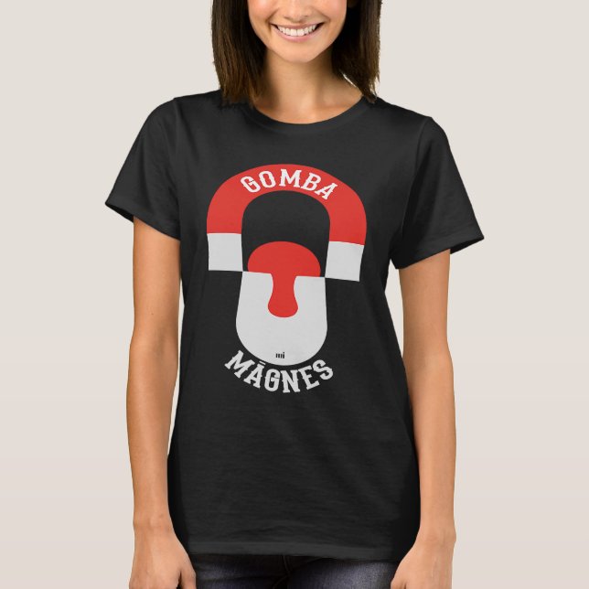Gomba magnes mushroom magnet t shirt (Framsida)