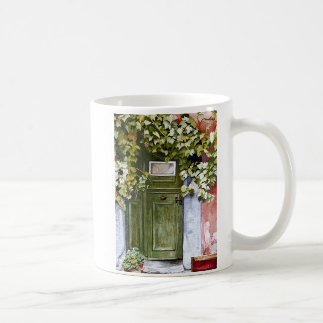 Gömd dörr kaffemugg (Höger)