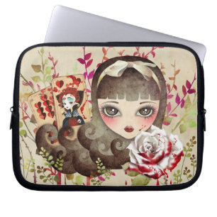 Gömd trädgårds- laptop sleeve