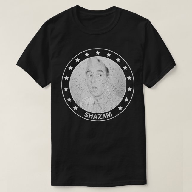 Gomer Pyle Shazam T Shirt (Design framsida)