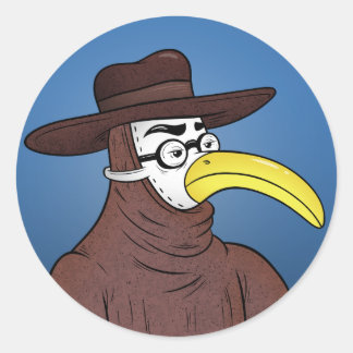 GomerBlog Runt Klistermärke