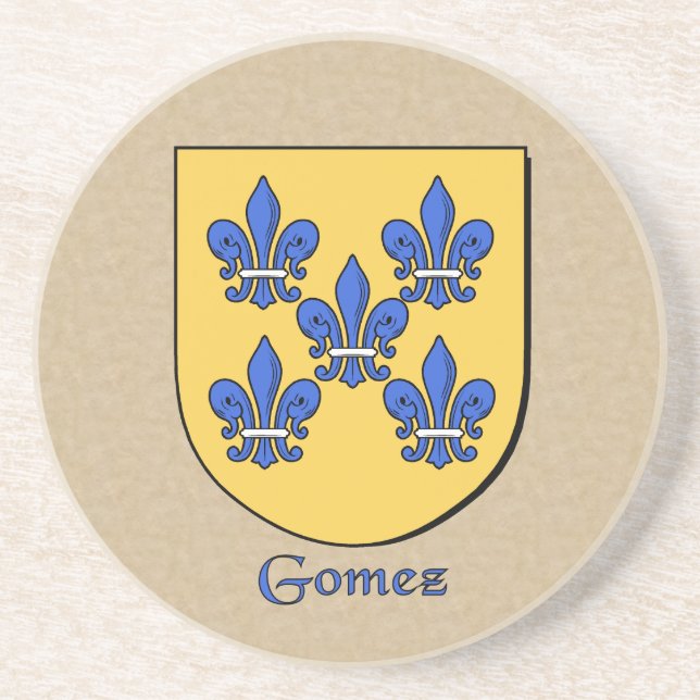 Gomez Heraldic Shield Underlägg (Framsidan)