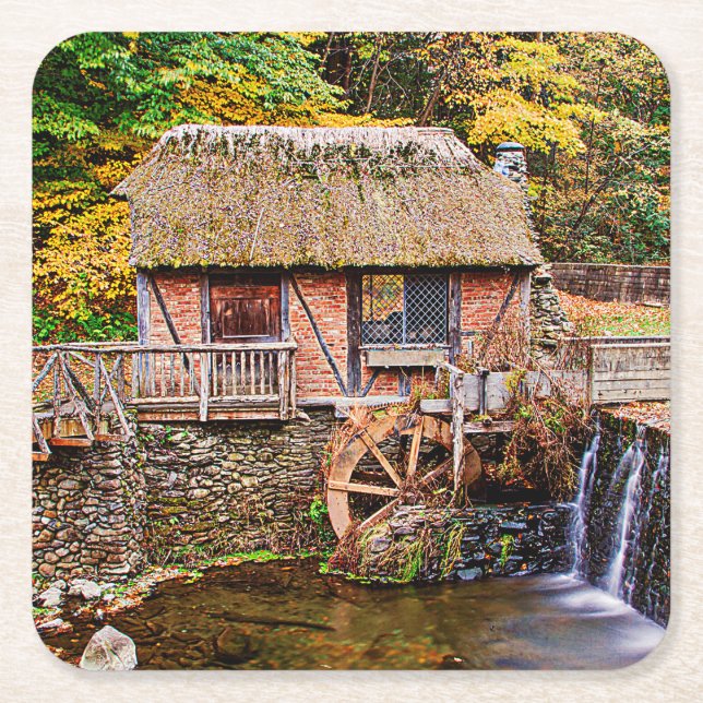 Gomez Mill Underlägg Papper Kvadrat (Framsidan)