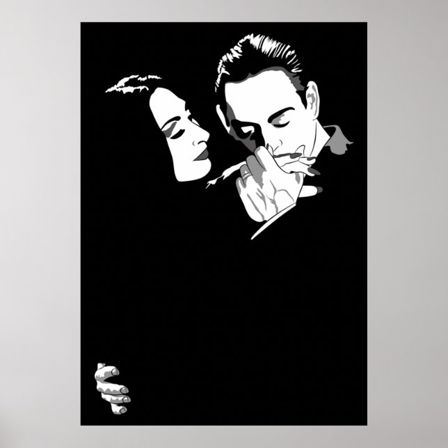 Gomez y Morticia Poster (Framsidan)