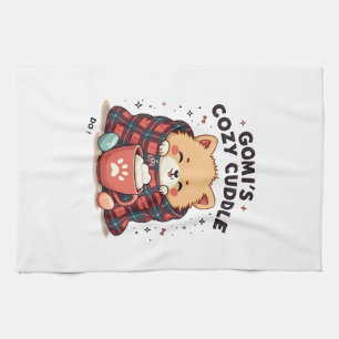 Gomis mysig kram vintage hund filt design Gör inte Kökshandduk