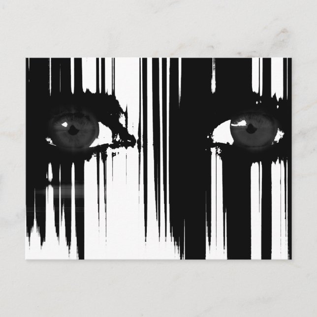 Gömma bakom smärtan vykort (Framsida)