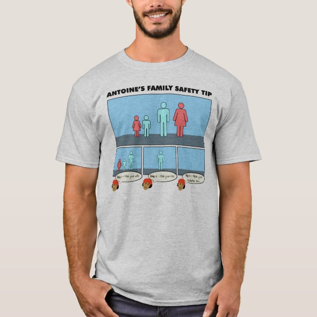 Gömma din ungeT-tröja Tee Shirt (Framsida)
