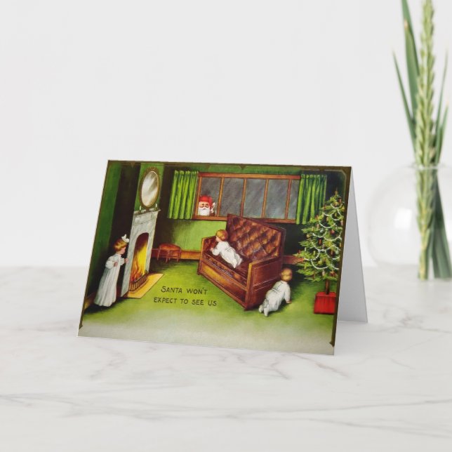 Gömma Helgdag Barn Helgkort (Framsida)