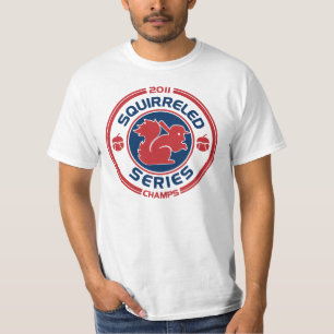 Gömma sig serier samlar ekorreskjortan t shirt