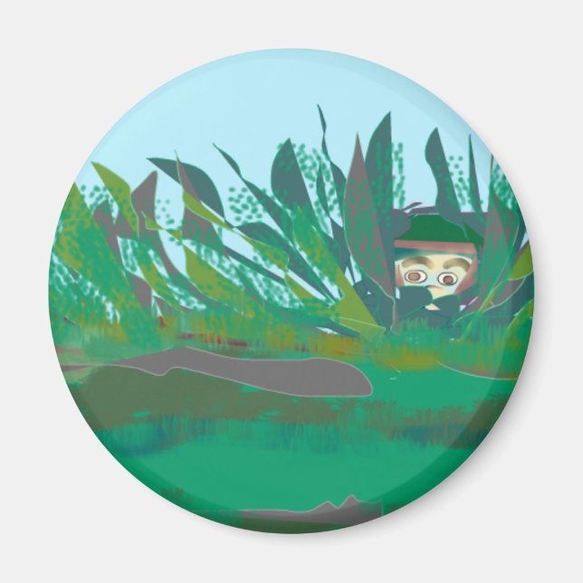 gömmande magnet (Framsidan)