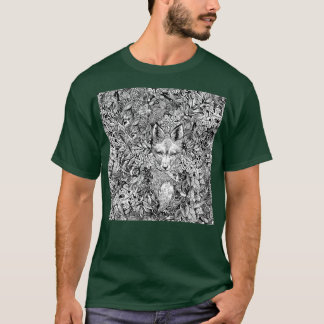 Gömmande räv t shirt