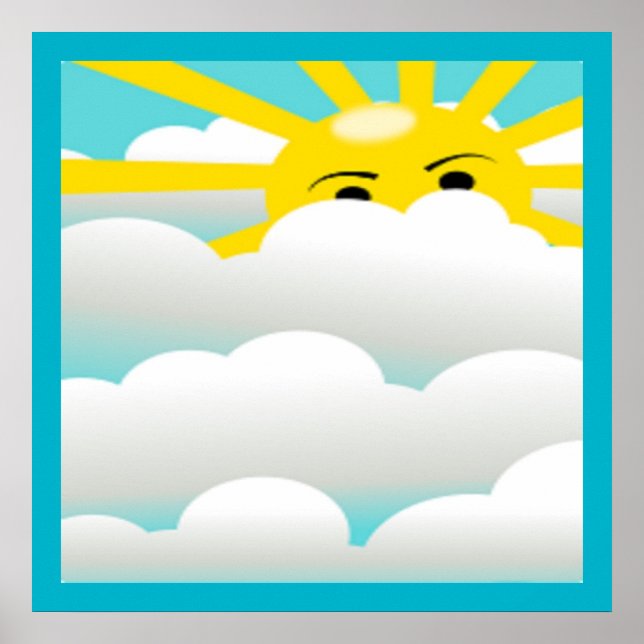 GÖMMANDE SOL POSTER (Framsidan)