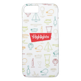 Gömt Bilder med Logotyp Phone Case