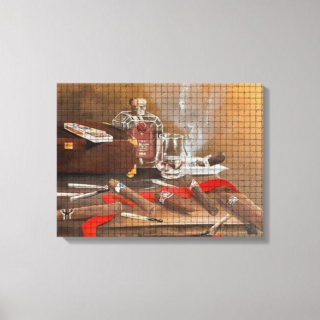 Gömt Corner 3/14 Max Zaxster Canvastryck (Framsida)