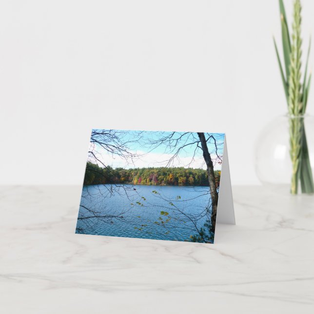 Gömt damm i Fall Anteckningskort (Framsida)