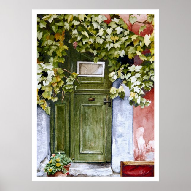 Gömt dörr poster (Framsidan)