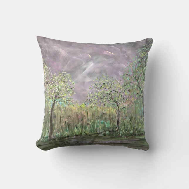 "Gömt Figurer" Dreamy Pillow Kudde (Framsida)