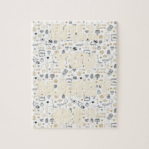 Gömt Frieri Förlovning Jigszawa Puzzle Pussel